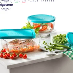 23 cm - Bormioli Rocco Frigoverre Classic Contenitore Per Alimenti