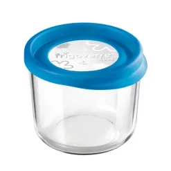 12 cm - Bormioli Rocco Frigoverre Fun Contenitore Per Alimenti Rotondo In Vetro