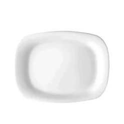 33 cm - Bormioli Rocco Grangusto Piatto Bistecca In Vetro Opale Temperato - Set 6 Pz