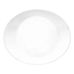 31.7 cm - Bormioli Rocco Grangusto Piatto Bistecca In Vetro Opale Temperato - Set 6 Pz