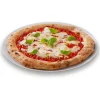 33 cm - Bormioli Rocco Grangusto Piatto Pizza In Vetro Opale Temperato - Set 6 Pz