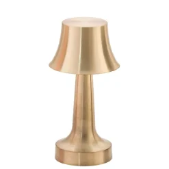23.5 cm - Campana Lampada Da Tavolo Dimmerabile In Alluminio