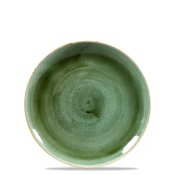21.7 cm - Churchill Stonecast Piatto Frutta Dessert Rotondo In Porcellana Vetrificata