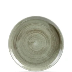26 cm - Churchill Stonecast Piatto Piano Rotondo In Porcellana Vetrificata