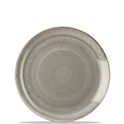 26 cm - Churchill Stonecast Piatto Piano Rotondo In Porcellana Vetrificata
