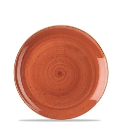 26 cm - Churchill Stonecast Piatto Piano Rotondo In Porcellana Vetrificata