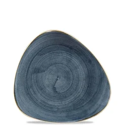 22.9 cm - Churchill Stonecast Piatto Piano Triangolare In Porcellana Vetrificata