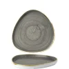 20 cm - Churchill Stonecast Piatto Piano Triangolare In Porcellana Vetrificata