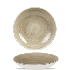 18.2 cm - Churchill Stonecast Piatto Fondo In Porcellana Vetrificata