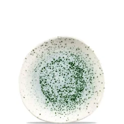 21 cm - Churchill Studio Prints Mineral Organic Piatto Piano In Porcellana Vetrificata