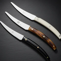 10.6 cm - Coltellerie Berti Convivio Nuovo Coltello Bistecca Forgiato In Acciaio Inox Set 6 Pz