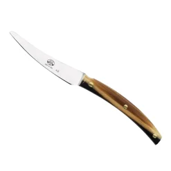 10.6 cm - Coltellerie Berti Convivio Nuovo Coltello Bistecca Forgiato In Acciaio Inox Set 6 Pz
