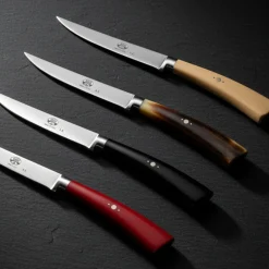 11.2 cm - Coltellerie Berti Plenum Coltello Bistecca Forgiato In Acciaio Inox Set 6 Pz
