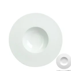 29 cm - Costa Verde Saturno Piatto Fondo In Porcellana - Set 12 Pz