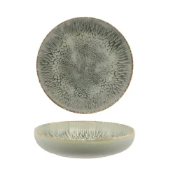 22 cm - Dust Piatto Fondo In Stoneware - Set 4 Pz