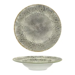 27 cm - Dust Piatto Pasta In Stoneware - Set 4 Pz