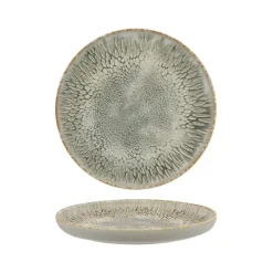 17.5 cm - Dust Piatto Piano In Stoneware - Set 4 Pz