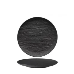 21 cm - Erosion Piatto Frutta Dessert In Porcellana - Set 6 Pz
