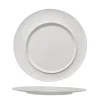 29 cm - Essentia Damasco Piatto Presentazione Gourmet In Porcellana Set 4 Pz