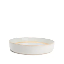 23.5 cm - F2D Glister Piatto Fondo In Gres - Set 6 Pz