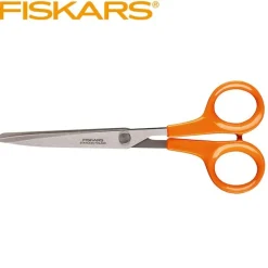17 cm - Fiskars Classic Forbici Da Ufficio In Acciaio Inox