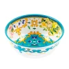 22 cm - Guzzini Flower & Lemon Coppa In Melamina - Set 2 Pz
