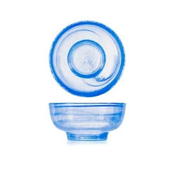 10.5 cm - H&H Alabastro Coppa Dessert Macedonia In Vetro - Set 6 Pz