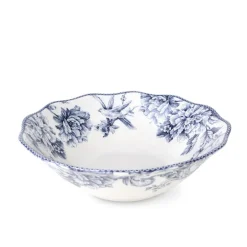 25.5 cm - H&H Kensington Insalatiera Decorata In Porcellana