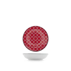 10 cm - H&H Nomad Bruno Barbieri Coppa Poke Texture Assortite In Porcellana Premium - Set 6 Pz