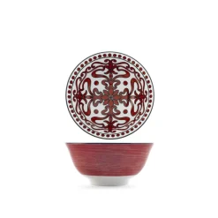 16 cm - H&H Nomad Bruno Barbieri Coppa Poke Texture Assortite In Porcellana Premium - Set 6 Pz