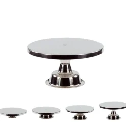 20 cm - Ilsa Alzata In Acciaio Inox