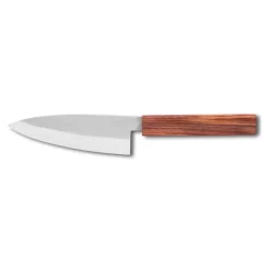 15 cm - Ilsa Asia Coltello Deba In Acciaio Inox, Legno