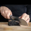 16 cm - Ilsa Asia Coltello Santoku In Acciaio Inox, Legno