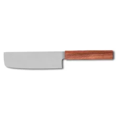 16 cm - Ilsa Asia Coltello Verdura In Acciaio Inox, Legno