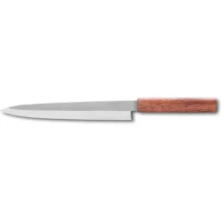 23 cm - Ilsa Asia Coltello Yanagiba In Acciaio Inox, Legno