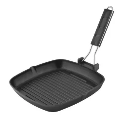 26 cm - Ilsa Lightgrill Bistecchiera Quadrata In Alluminio