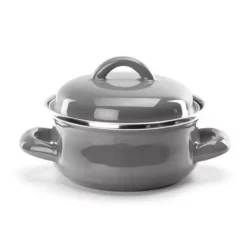 12 cm - Ilsa Mini Casseruola In Ferro Smaltato