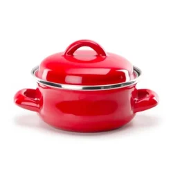 12 cm - Ilsa Mini Casseruola In Ferro Smaltato