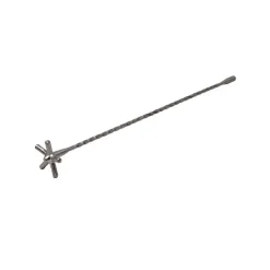 34 cm - Ilsa Mixing Bar Spoon Mixing Spoon 5 Points Stainless Steel 18/10