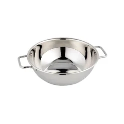 11 cm - Ilsa Monoporzione Mini Wok In Acciaio Inox