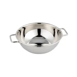 14 cm - Ilsa Monoporzione Mini Wok In Acciaio Inox