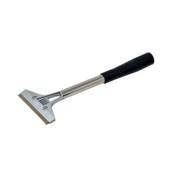 31 cm - Ilsa Raschietto Griglia In Acciaio Inox Con Manico In Alluminio e Propilene