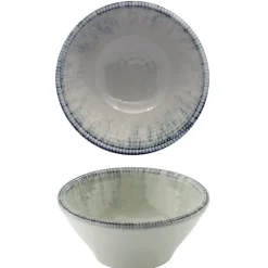 12 cm - Kutahya Porselen Oregon Coppa In Porcellana - Set 12 Pz