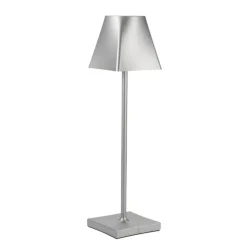 38.5 cm - Le Coq Etere Lampada Da Tavolo Dimmerabile In Alluminio