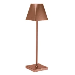 38.5 cm - Le Coq Etere Lampada Da Tavolo Dimmerabile In Alluminio