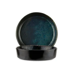 18 cm - Le Coq Phobos Piatto Fondo In Stoneware Set 6 Pz