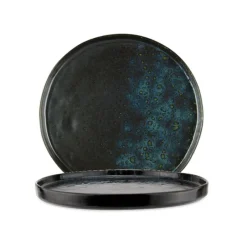 15 cm - Le Coq Phobos Piatto Pane In Stoneware Set 6 Pz