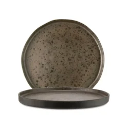 15 cm - Le Coq Phobos Piatto Pane In Stoneware Set 6 Pz