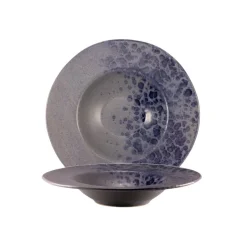 28.5 cm - Le Coq Phobos Piatto Pasta In Stoneware Set 6 Pz