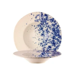 28.5 cm - Le Coq Phobos Piatto Pasta In Stoneware Set 6 Pz
